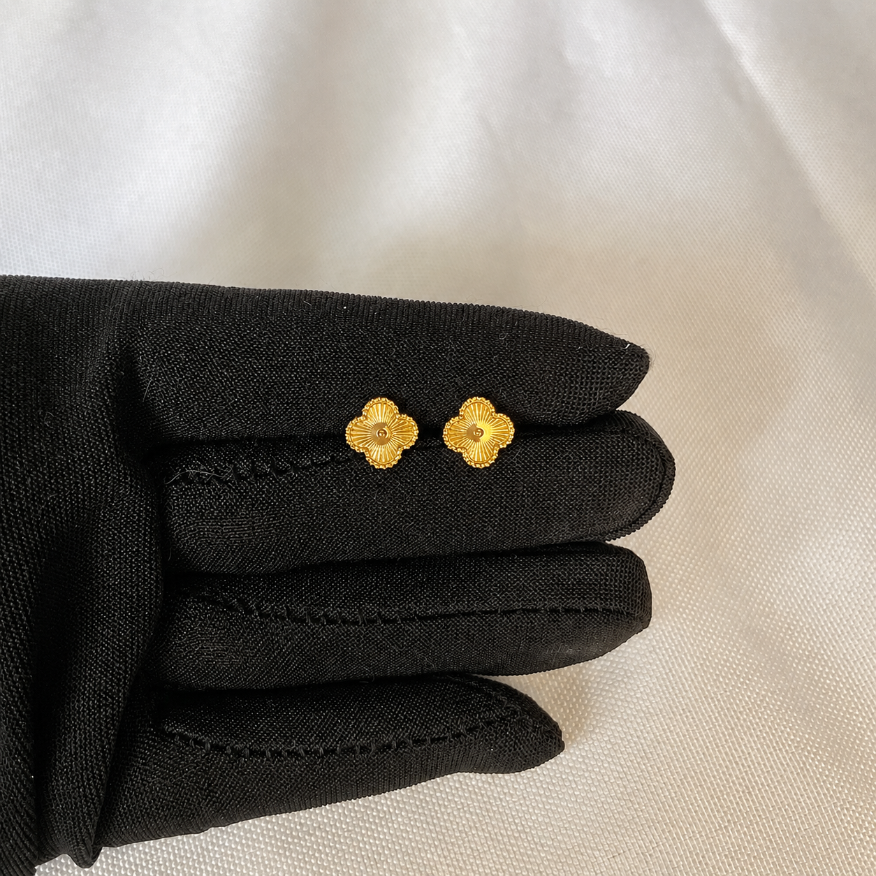 Boucles d'oreilles Extra-Mini Van Or