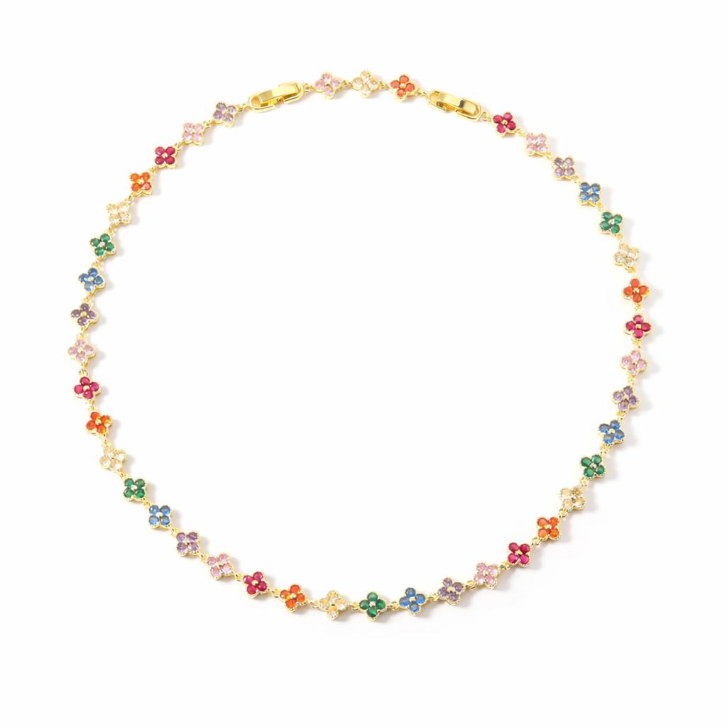 Collier trèfle Bebeta