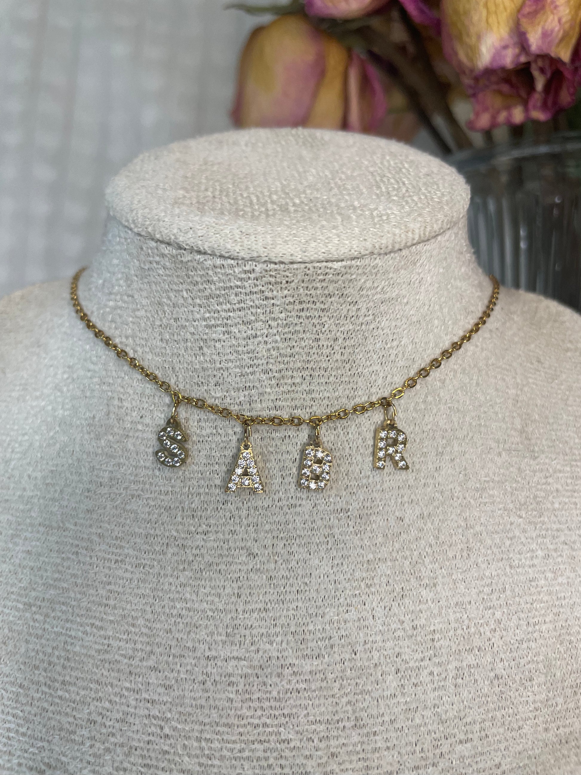 Collier Sabr en Charmes