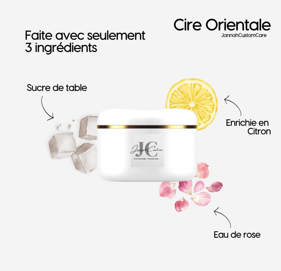 Cire Orientale d'Épilation
