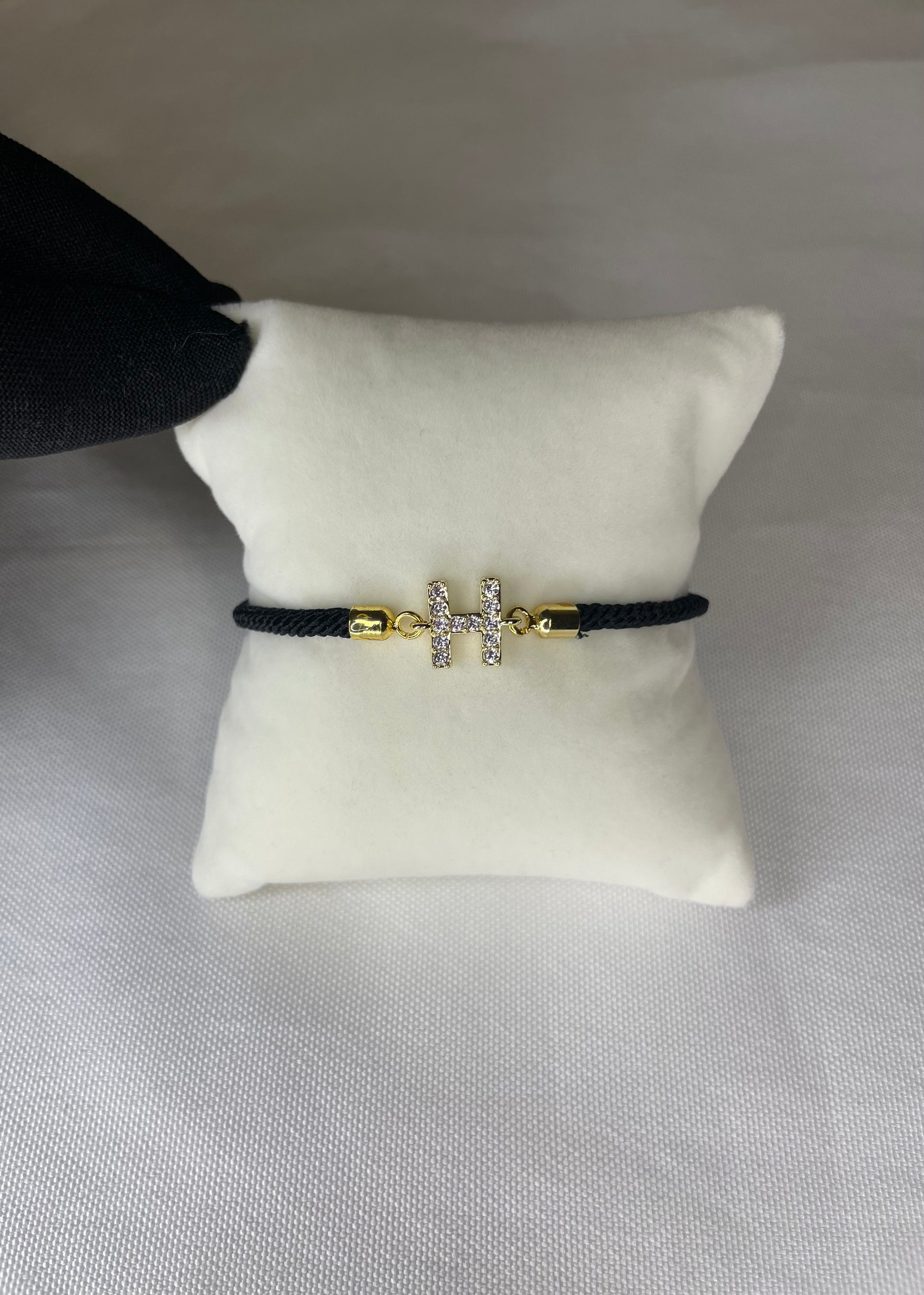 Bracelet H noir